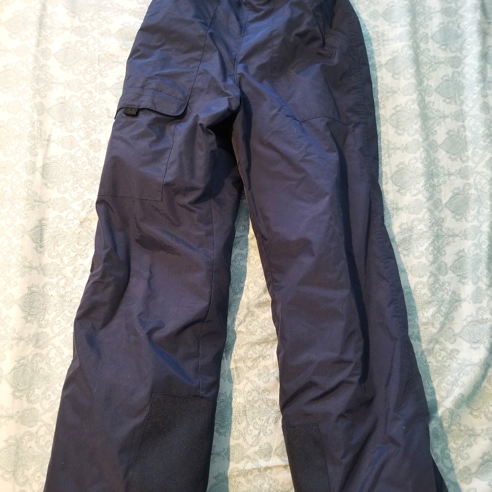 Columbia kids sz 14/16 navy blue snow pants